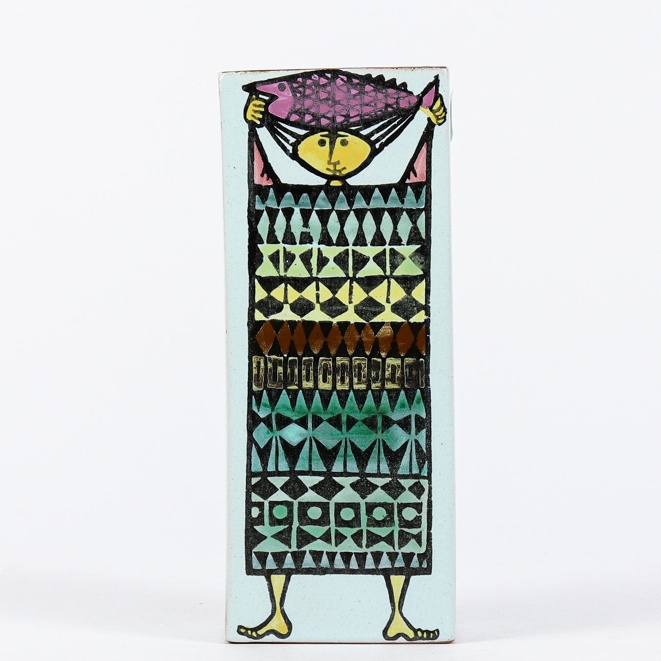 STIG LINDBERG. Vase, Gustavsberg, Carnival.