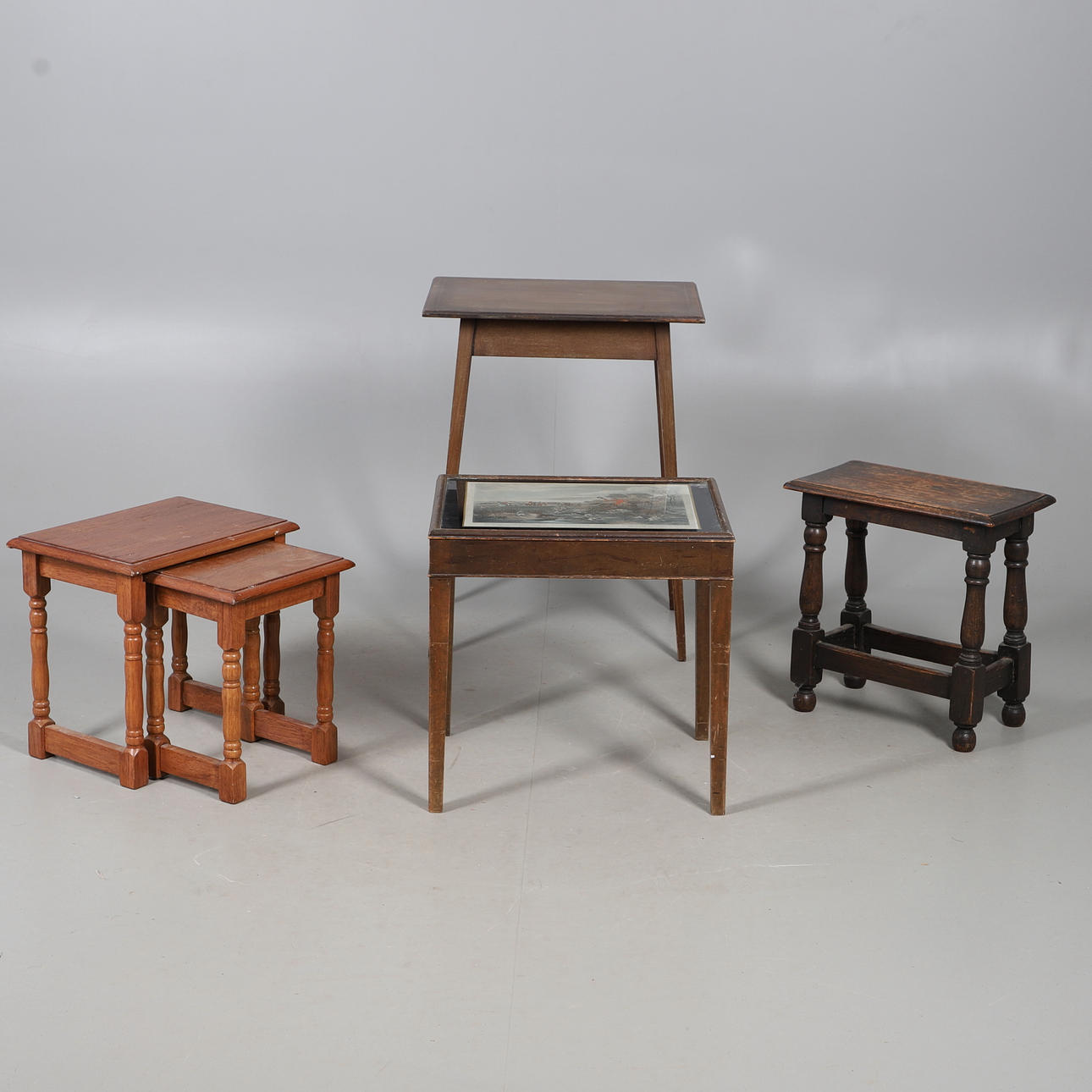 A QUANTITY OF TABLES.