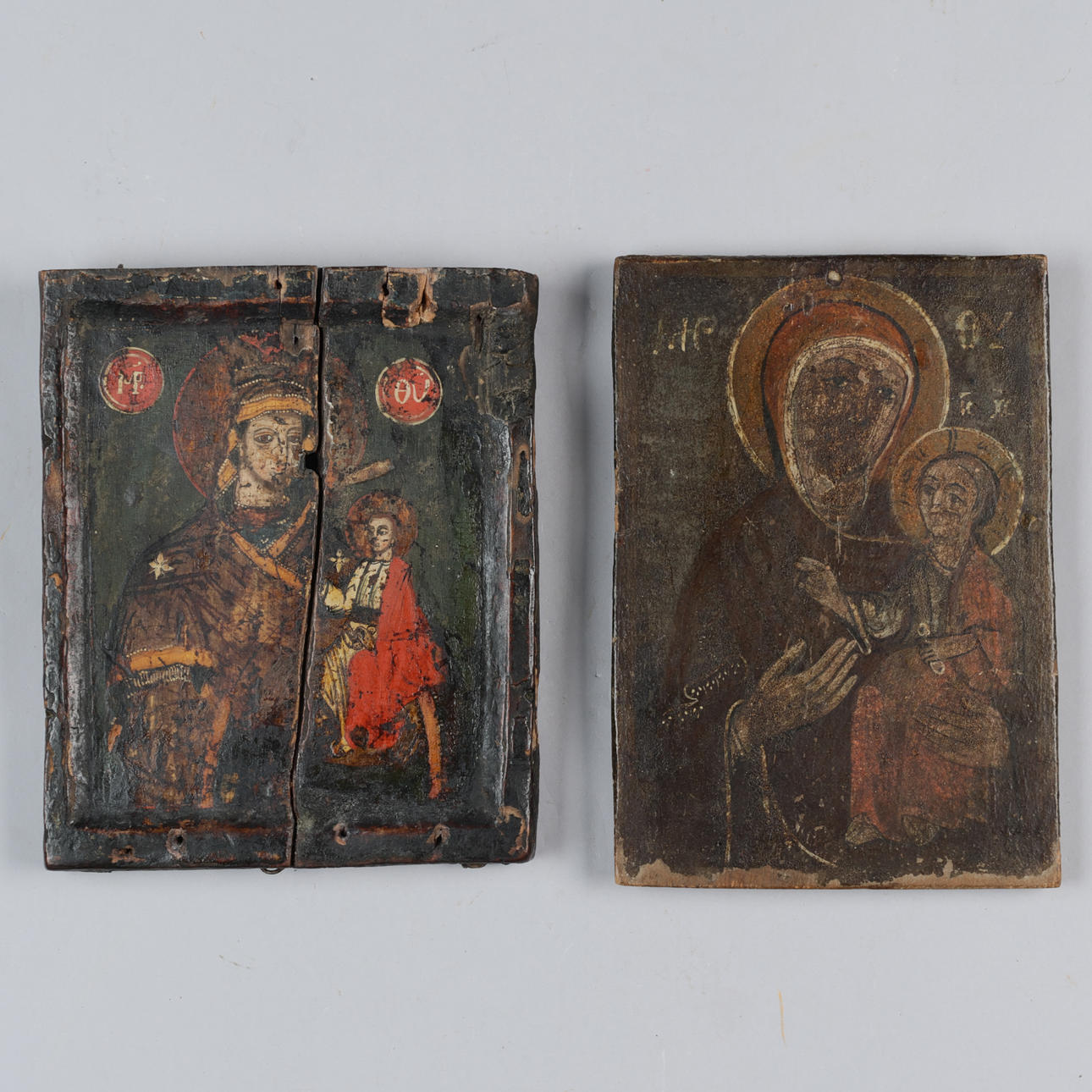 Two older icons, 17th-20th century (2).