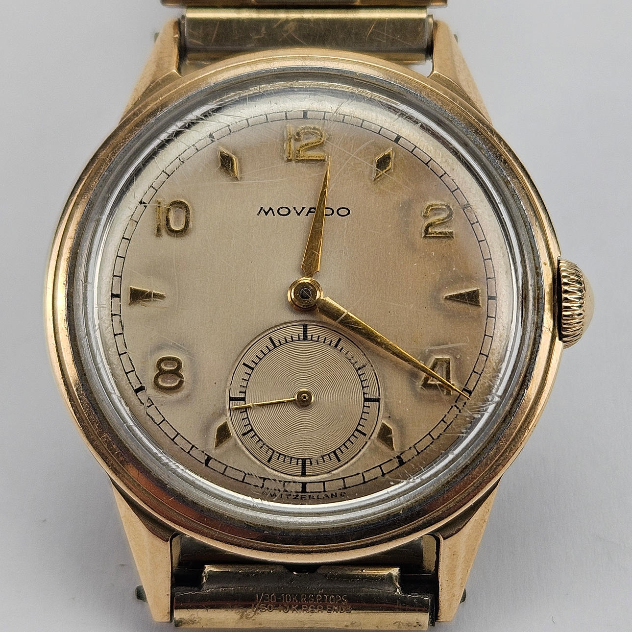 WRISTWATCH, steel, Movado.