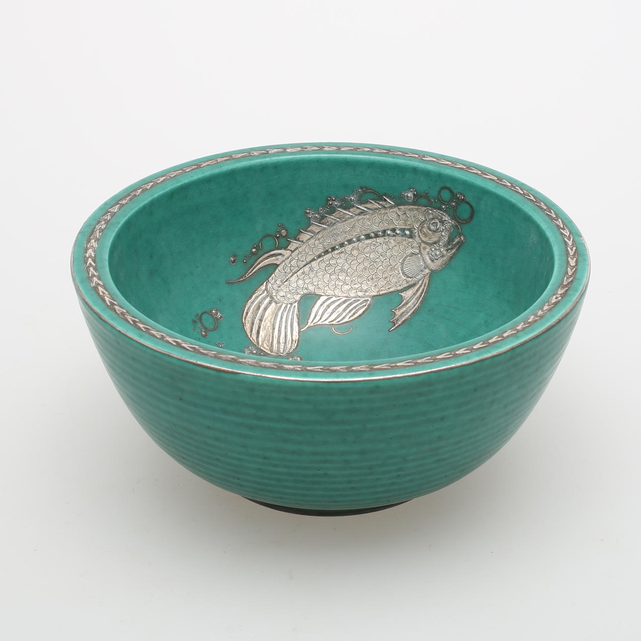 SKÅL, stengods, "Argenta", Wilhelm Kåge, Gustavsberg.