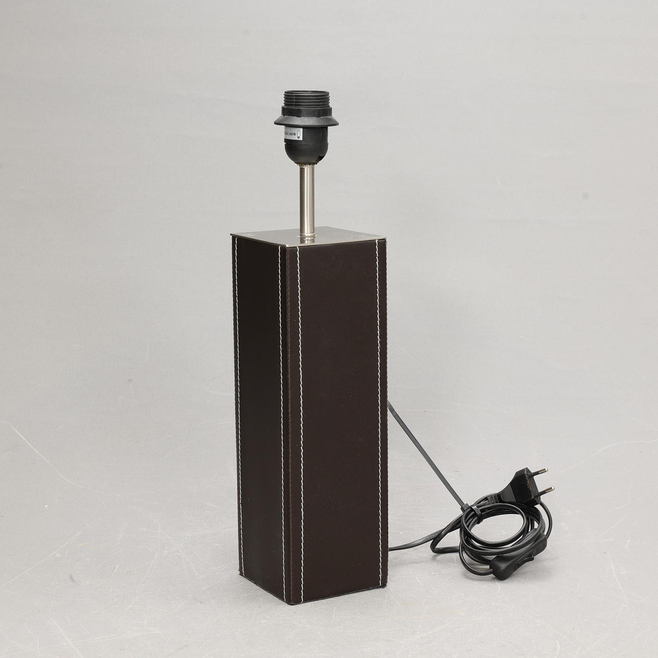 TABLE LAMP, imitation leather.