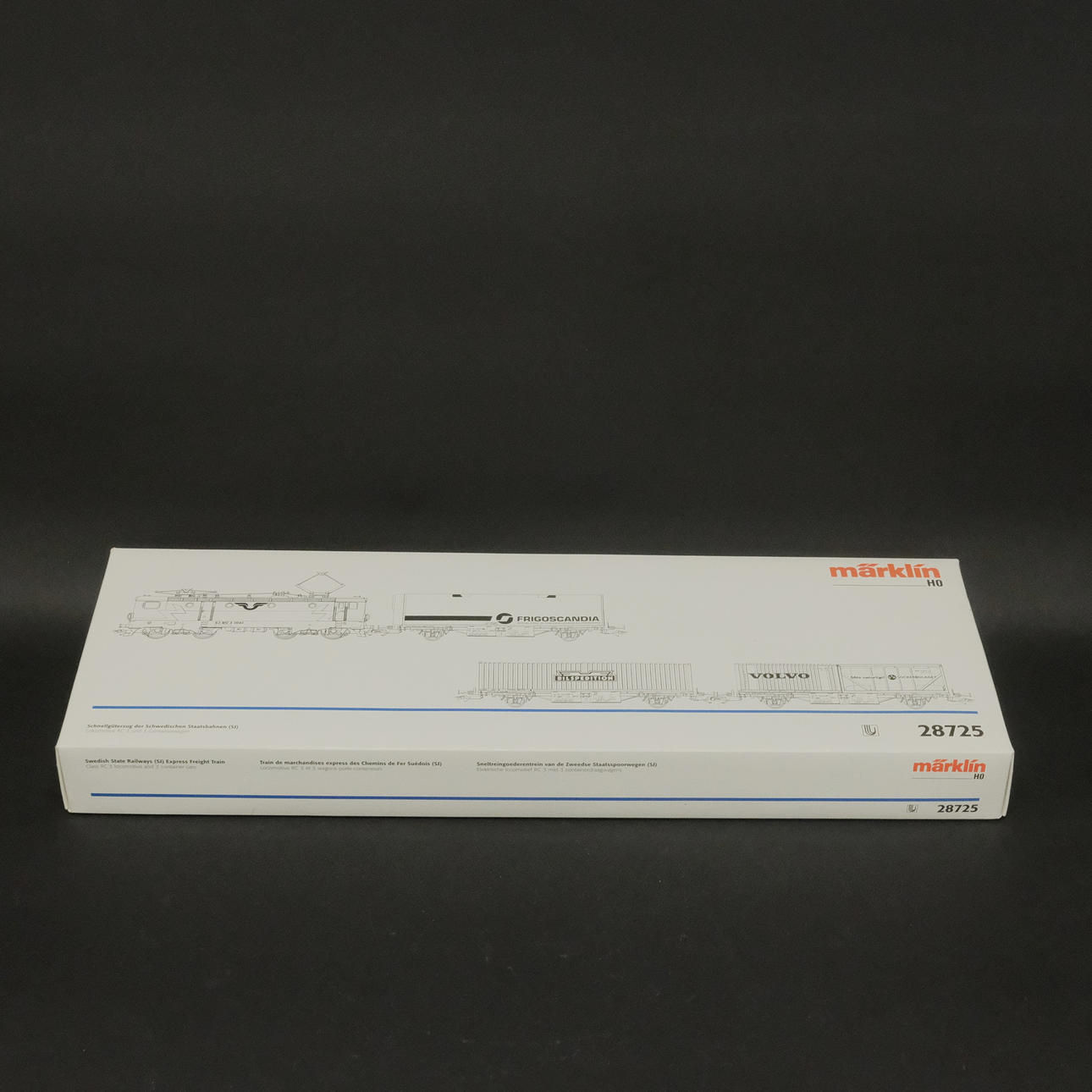 MARKLIN. MODEL RAILWAY, TRAIN SET. “28725". SCALE H0.