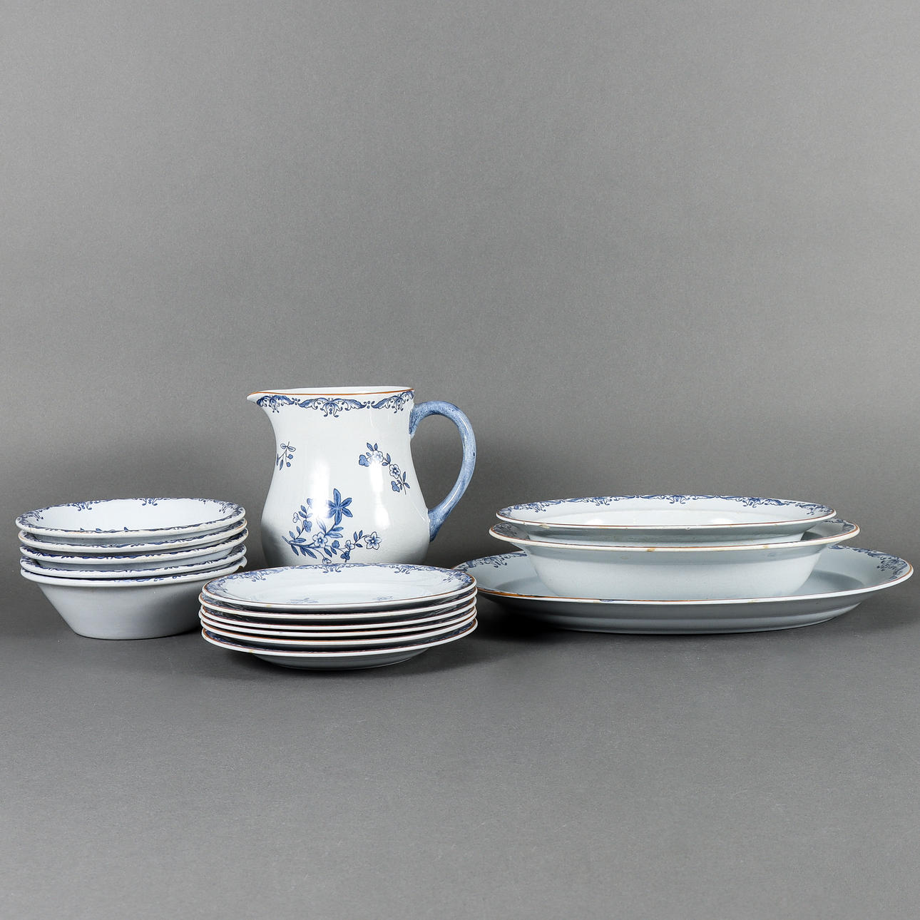 TABLEWARE Rörstrand Ostindia, 15 pieces.