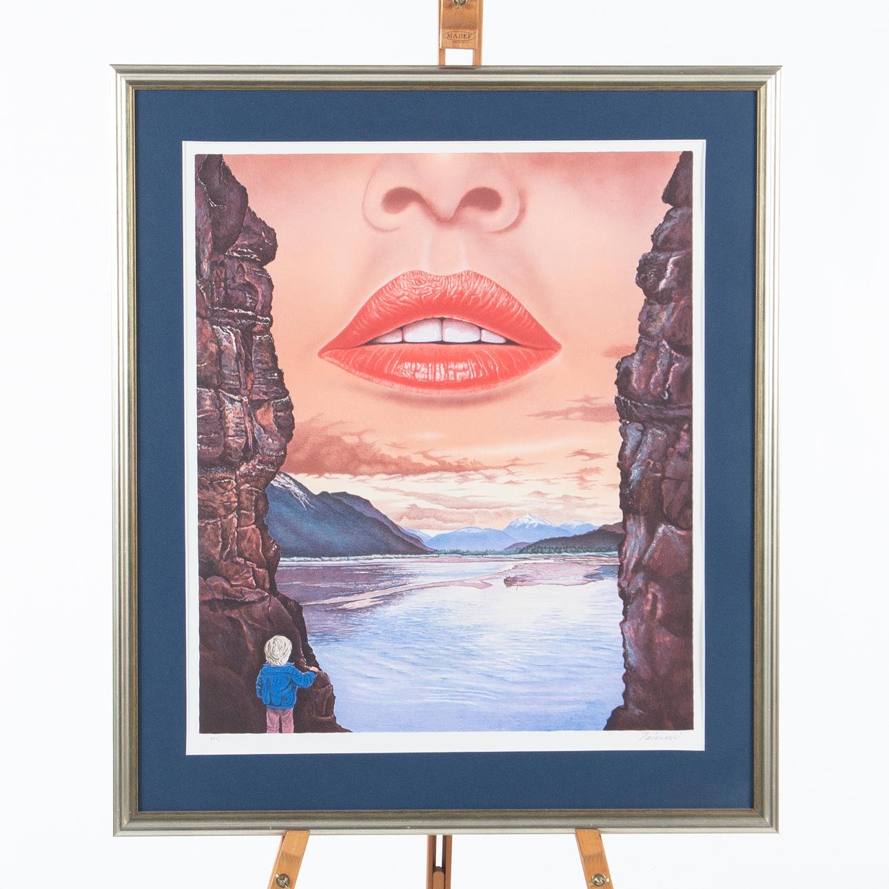 JAN ZIELECKI. Lithograph in colours, signed, numbered HC.