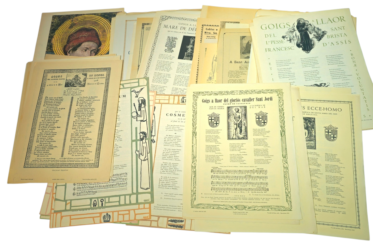 Joys Collection on paper, 60s.