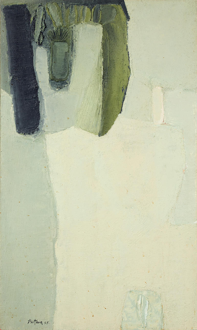 ALBERT BITRAN. "Composition d'une nature morte".