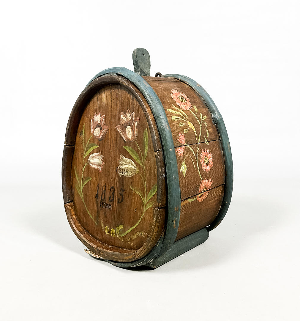 LÄGKÄRL, allmoge, signed, dated-1835.