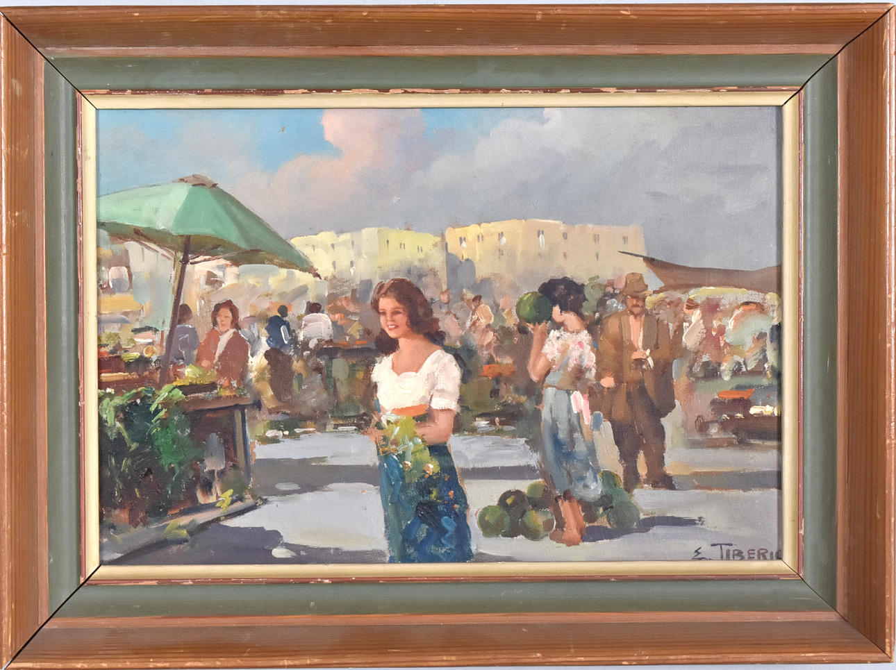 OIDENTIFIERAD KONSTNÄR. Oil on canvas.