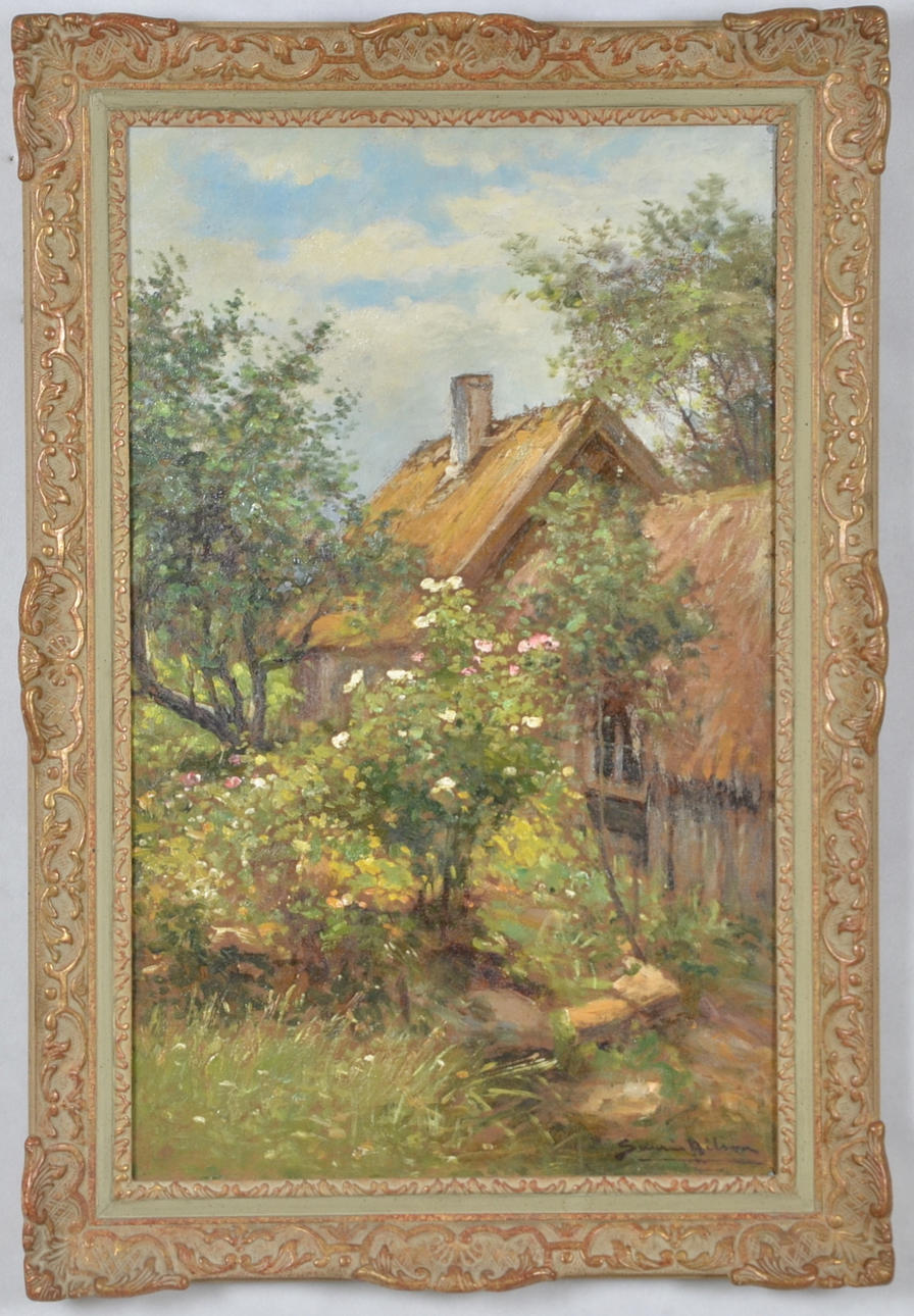 SEVERIN NILSON. Olja på duk.