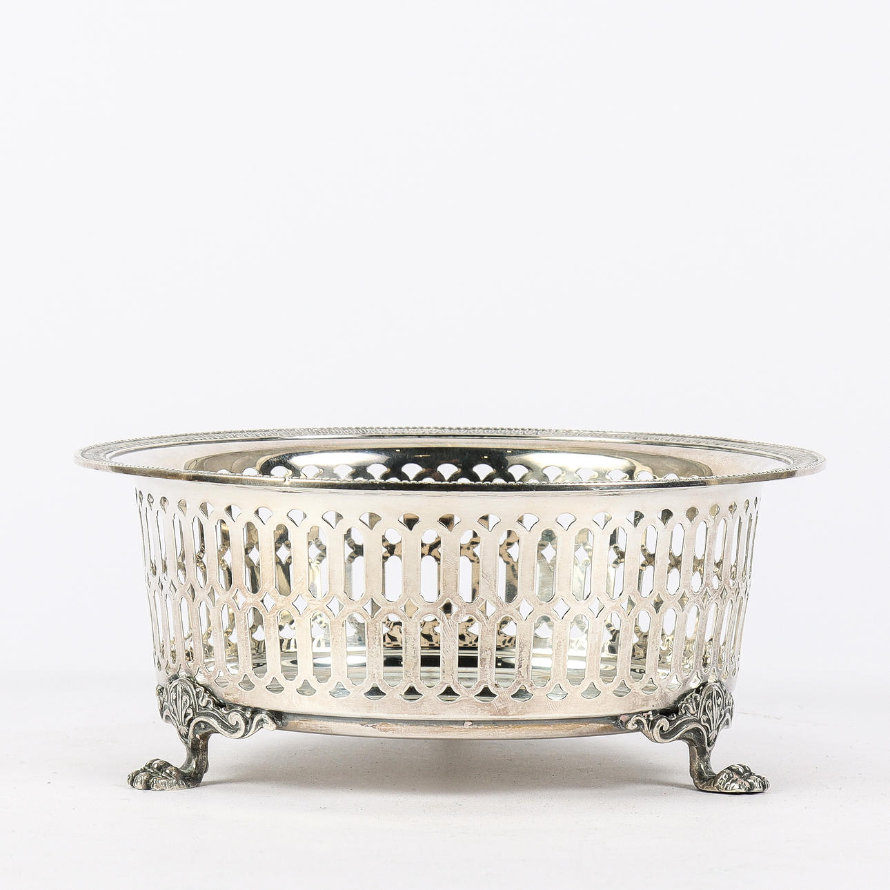 CHAMPAGNE COASTERS, silver.