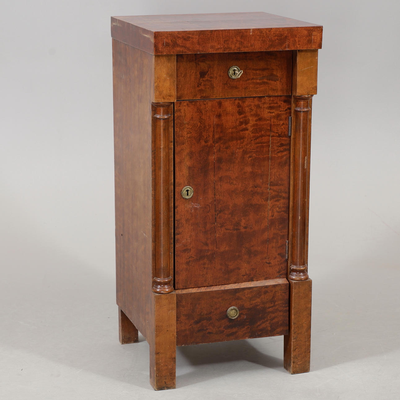 A Karl Johan-style bedside table, 18th/20th century.