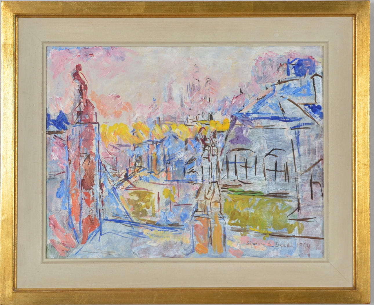 SIMONE DE DARDEL. Blandteknik.