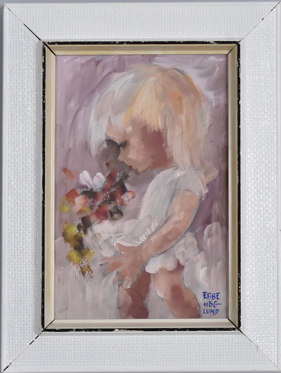 EBBE HÖGLUND. Oil on panel.