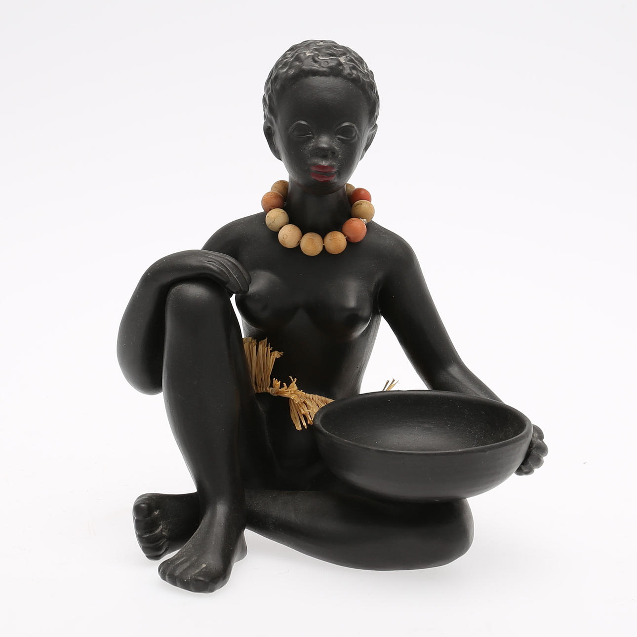 FIGURIN, keramik, Gmundnerkeramik, Österrike, 1900-talets mitt.