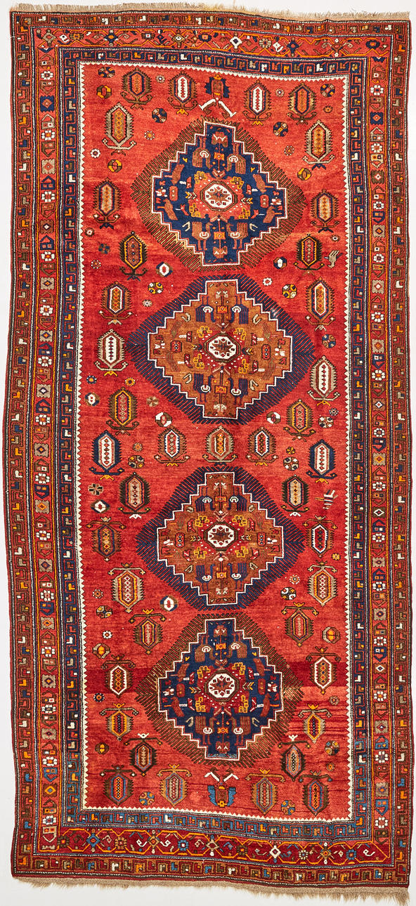 ORIENTAL CARPET, approx. 391x178 cm.