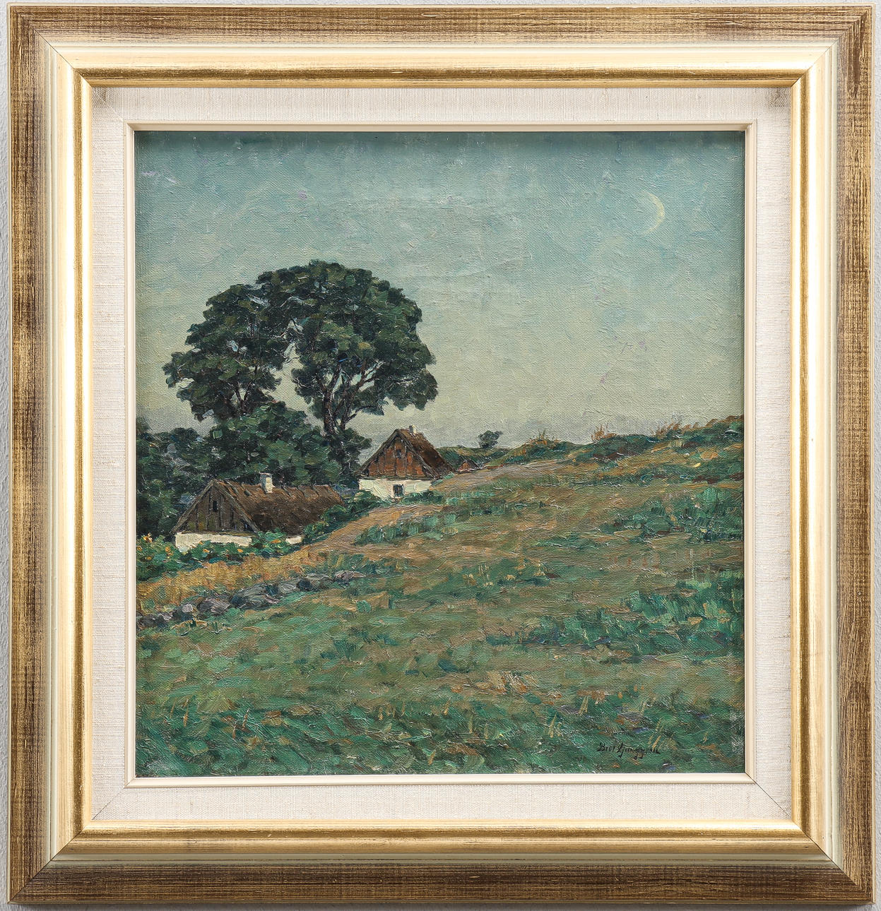 BROR LJUNGGREN. Oil on canvas, signed.