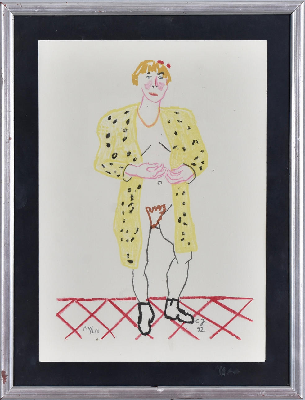 CLAES JURANDER (FÖDD 1948). Color lithography.