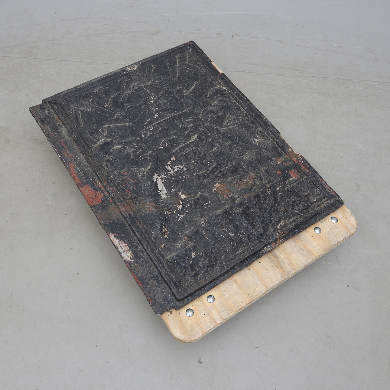 OVEN PLATE, cast iron.