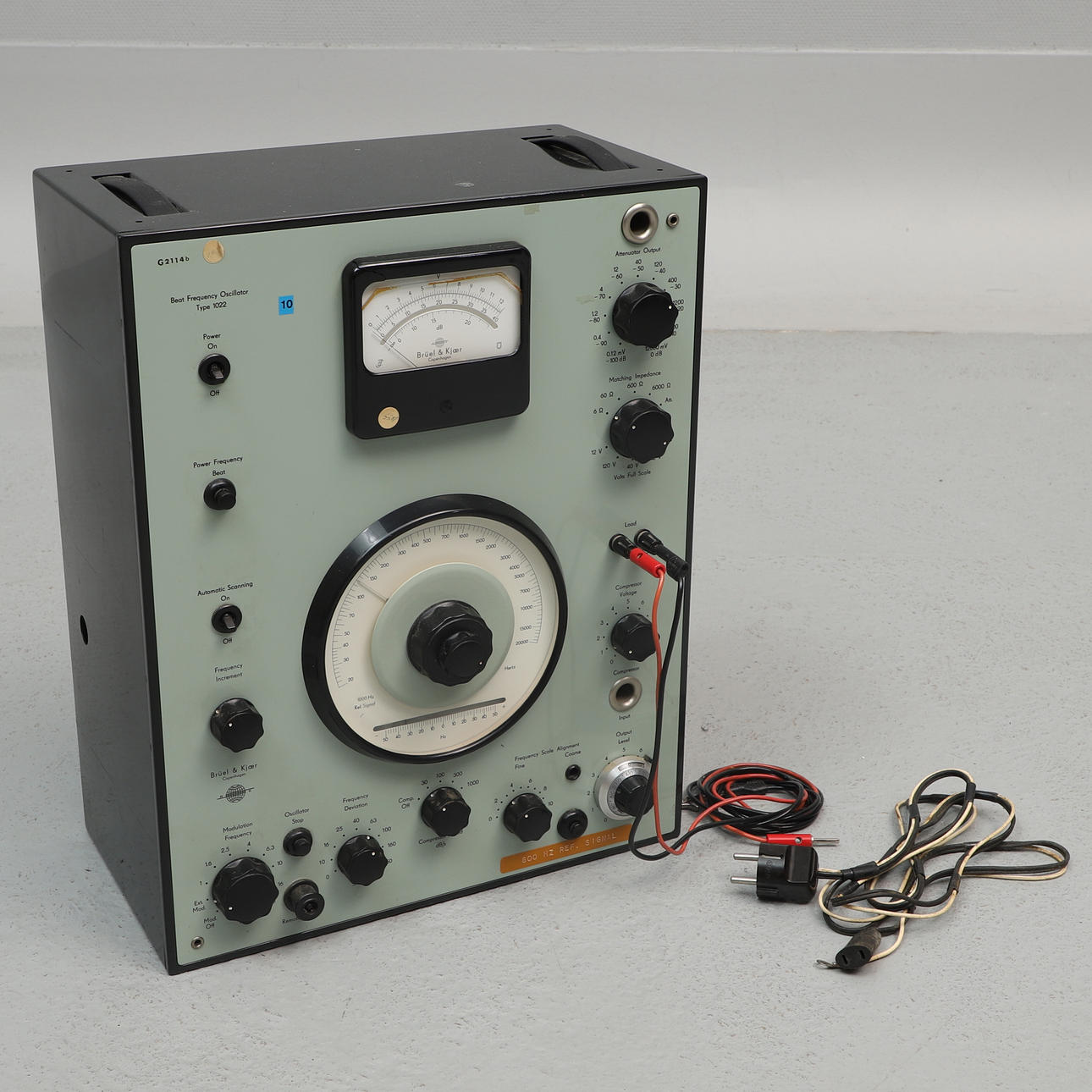 OSCILLATOR, Brüel & Kjær, Denmark, 1960s.