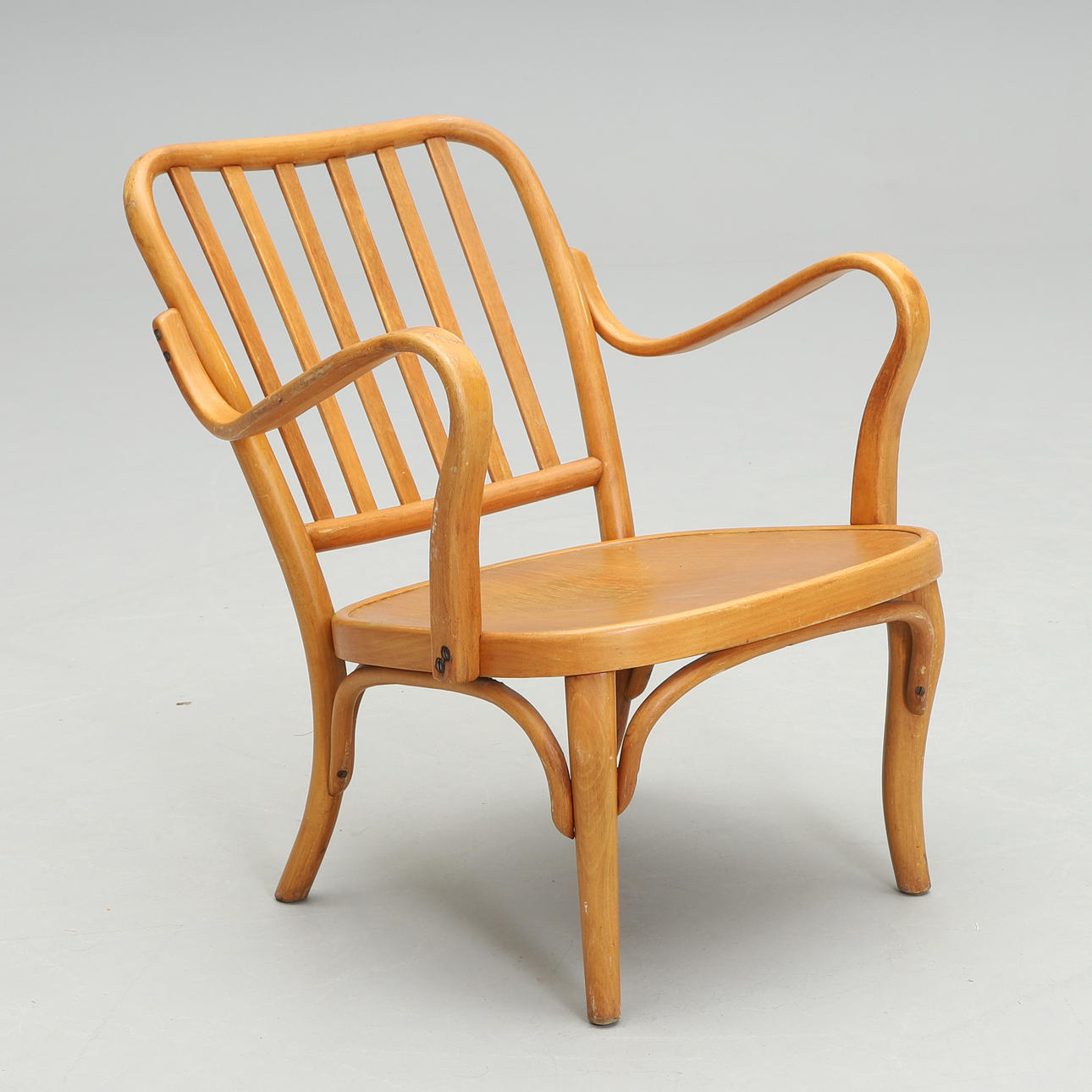 JOSEPH FRANK. Armchair, model “752", Thonet.