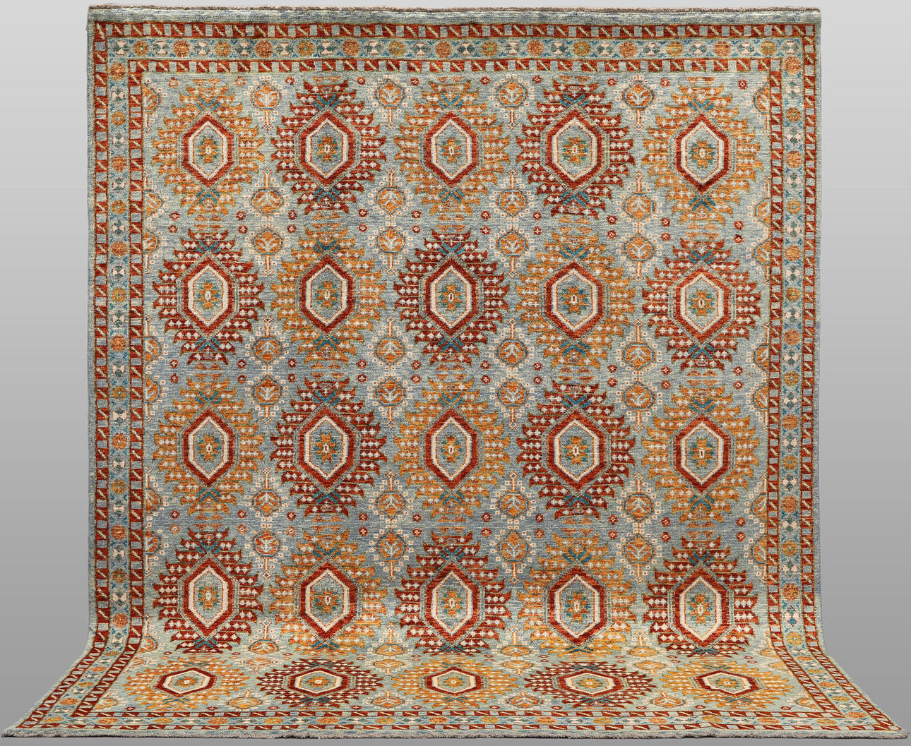 ORIENT CARPET. Afshari, 294 x 245 cm.