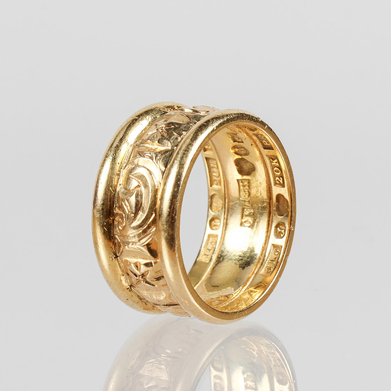 RING 18k and 20k gold.