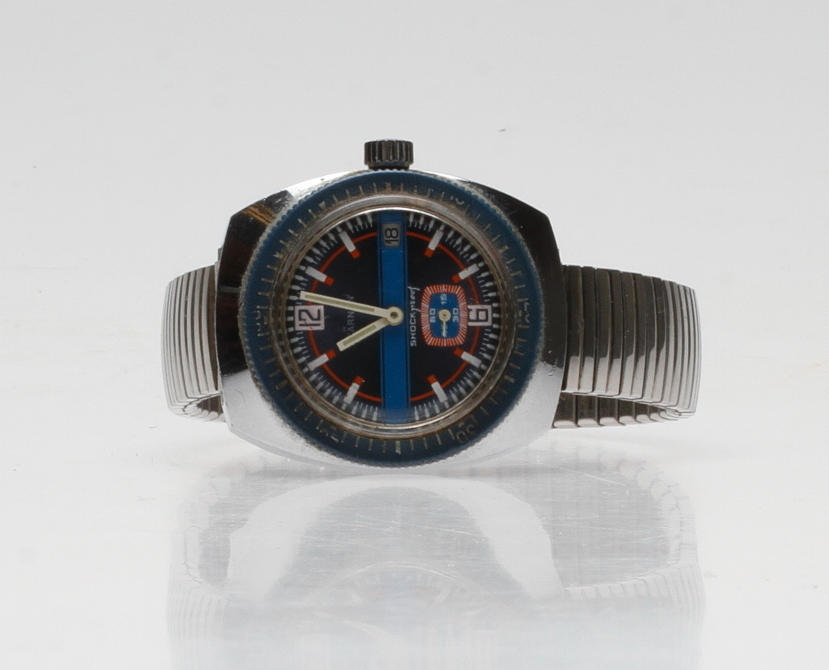ARMBANDSUR, Tärnan Shockproof, dykarklocka, 1900-talets andra hälft.