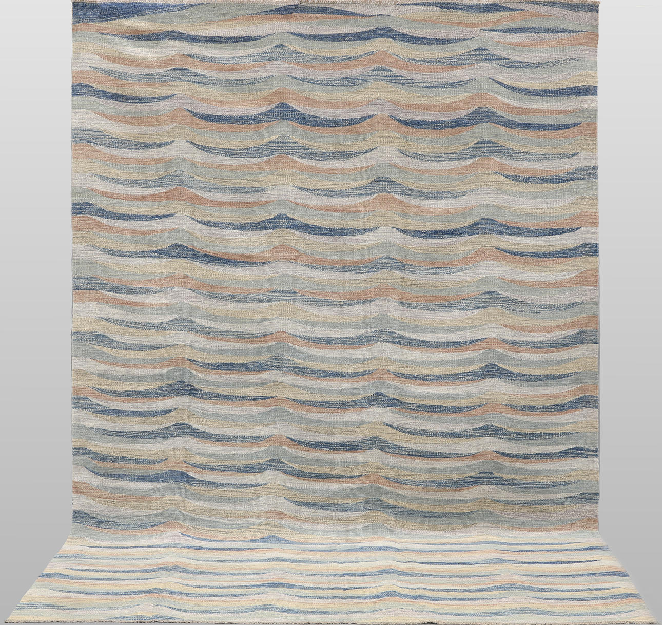 ORIENT CARPET. Kelim modern design, 300 x 202 cm.