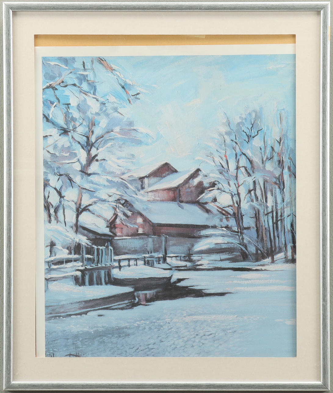 HÅKAN DEGERSTEDT. Lithograph, signed.