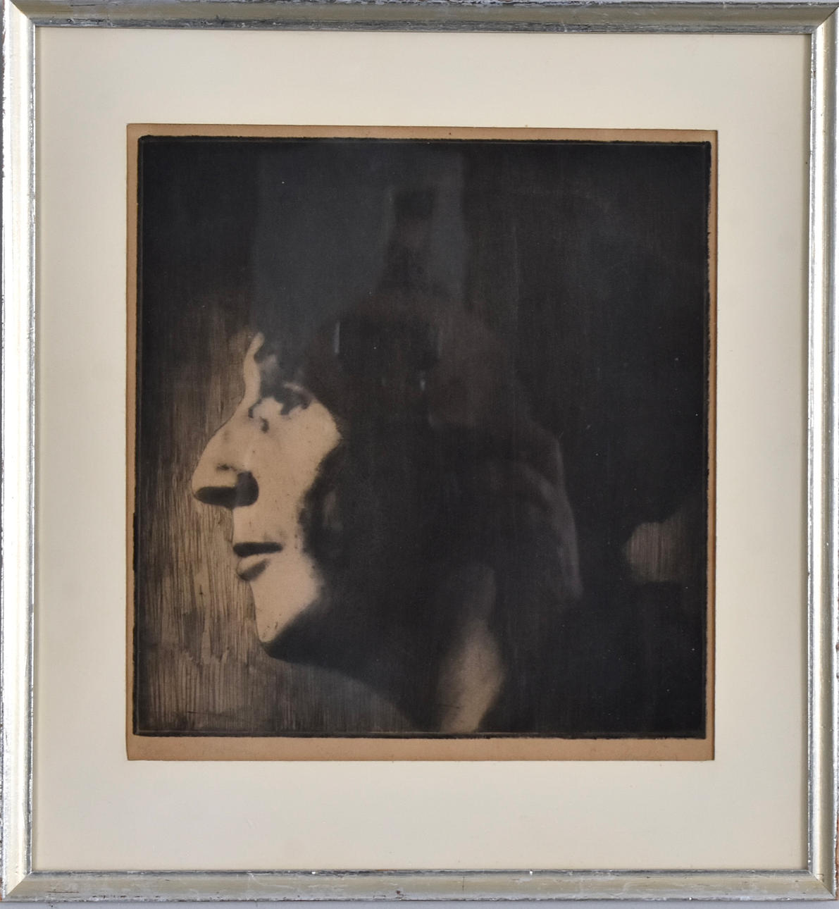 ERNST NORLIND. etching, portrait.