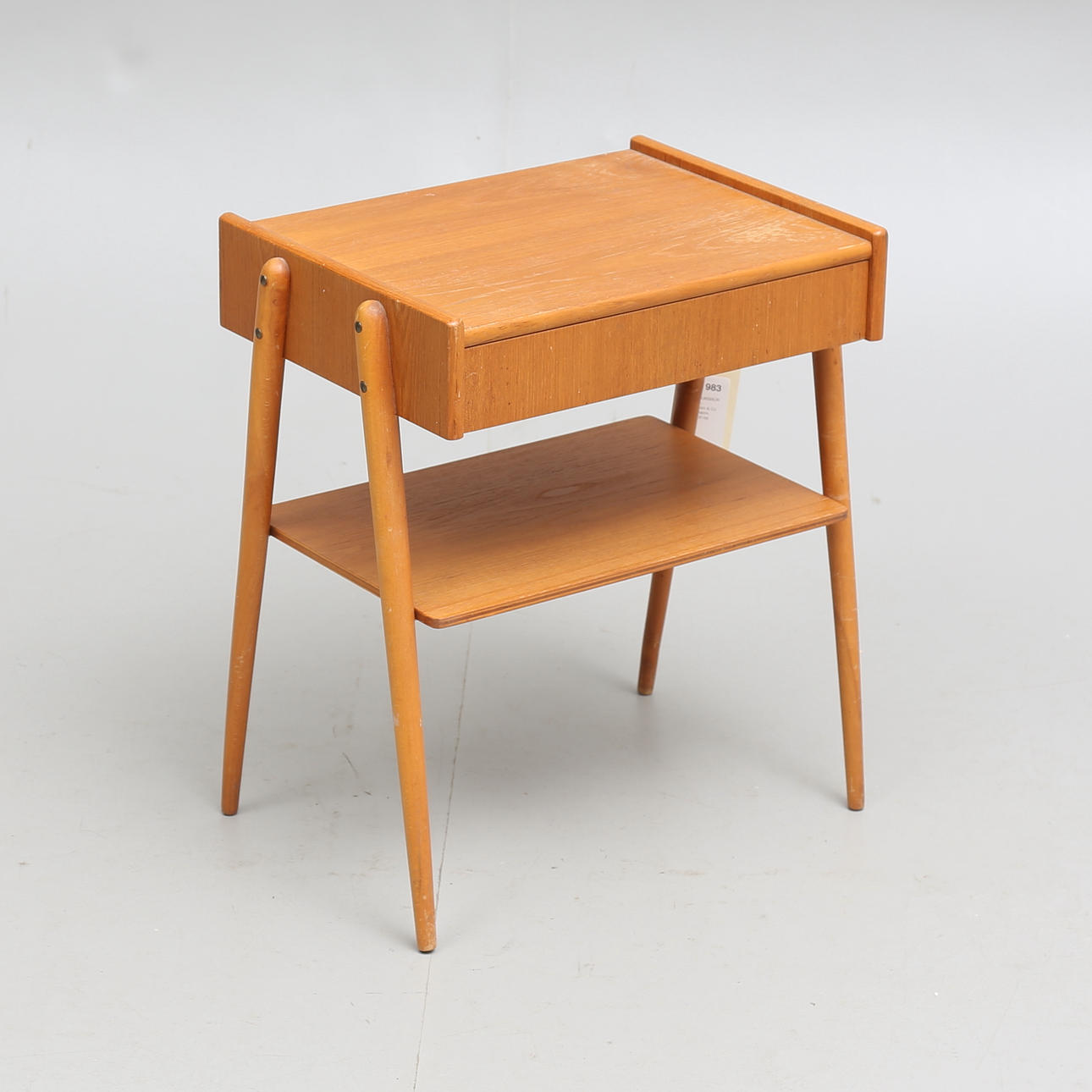 NATTDUKSBORD, teak, Carlström & Co Möbelfabrik, 1950/60-tal.