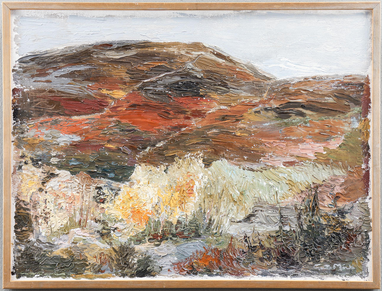 GRETA MÖRK. “The paths over the mountain” Trysil, 1978.