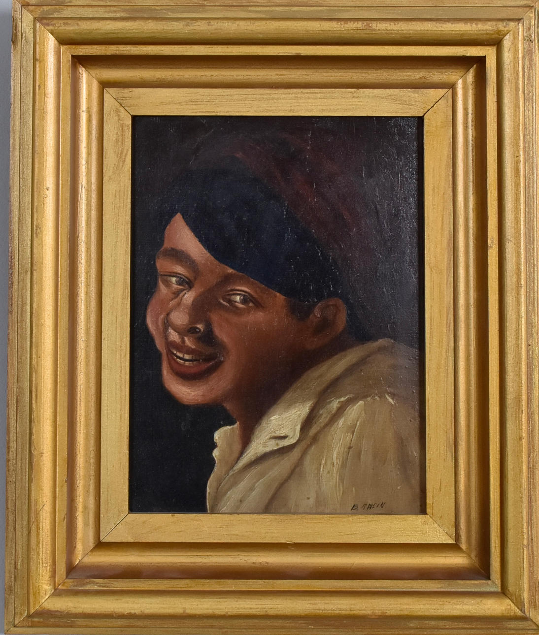 OIDENTIFIERAD KONSTNÄR. Oil on wooden panel.