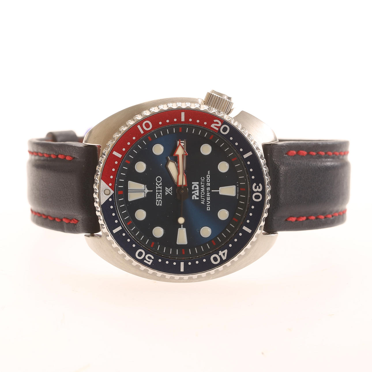 HERRARMBANDSUR, stål, "Turtle Padi", SEIKO.