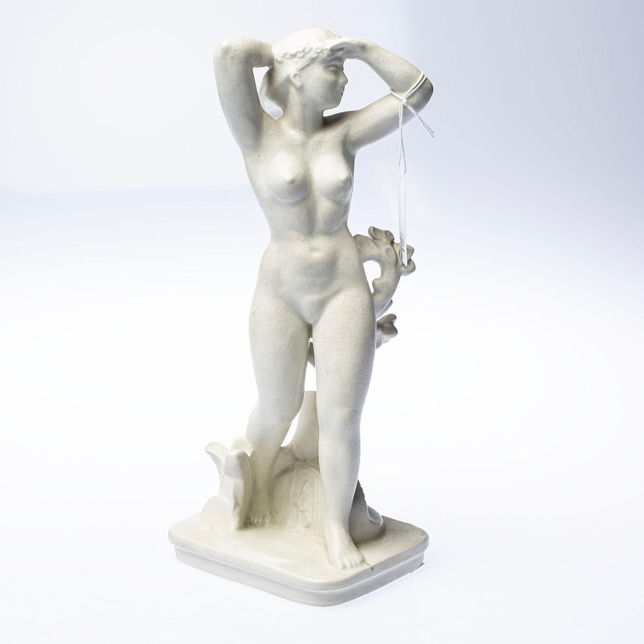 ARTHUR PERCY. figurine, glazed ceramic, “Flora”.