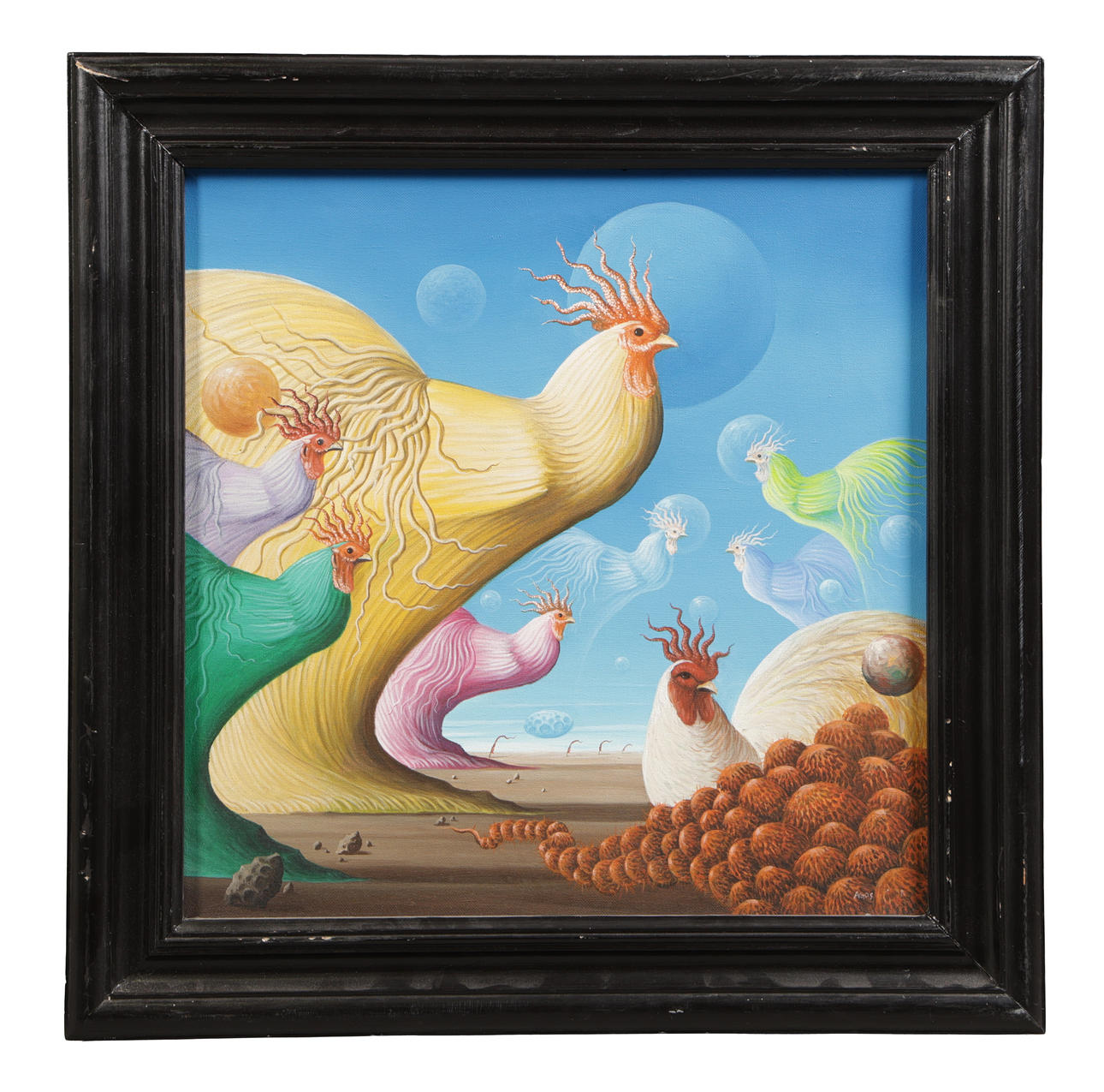 AGOS? (CONTEMPORARY) CHICKENS.