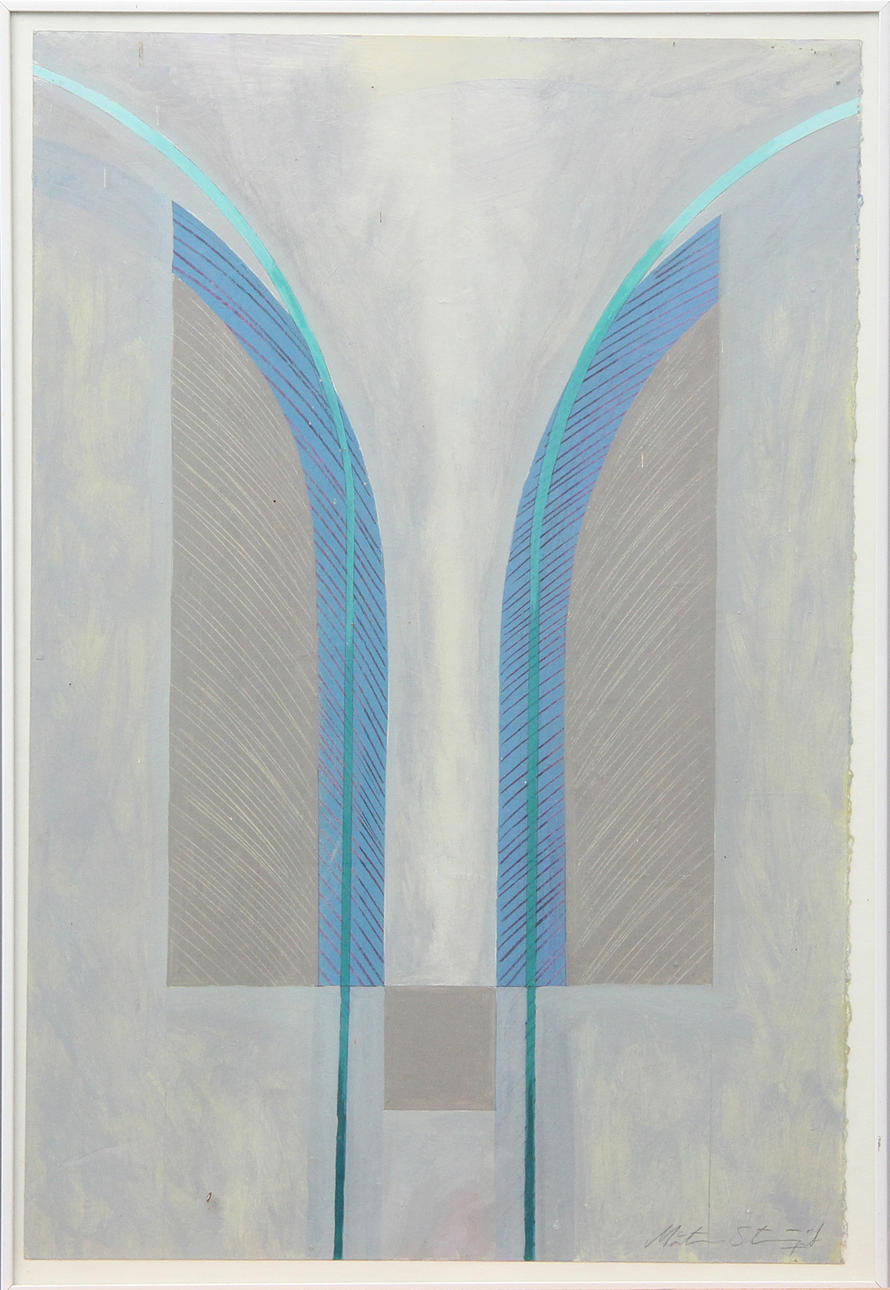 OIDENTIFIERAD KONSTNÄR. GOUACHE, on paper, signed.