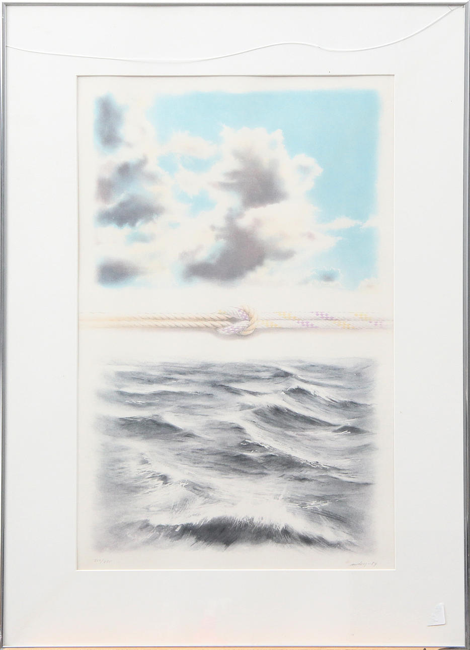 OIDENTIFIERAD KONSTNÄR. LITO, signed Anders. .