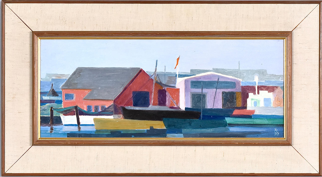 RAGNAR RING. Oil on panel.