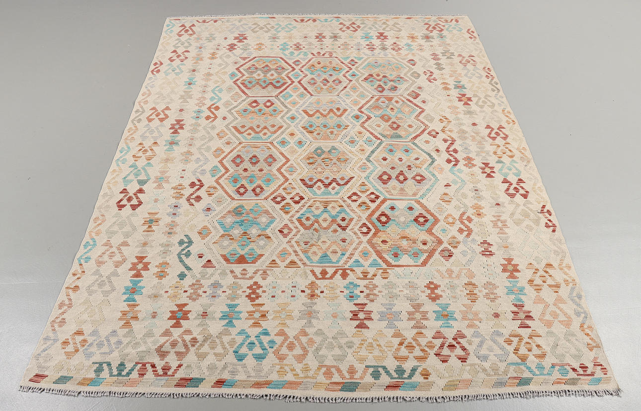 LOUNGE CARPET Kelim, 293x202 cm.