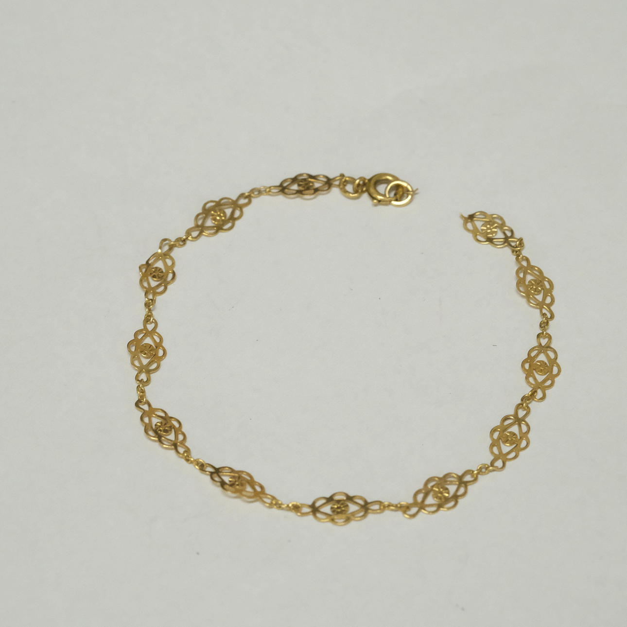 BRACELET, 18K gold.