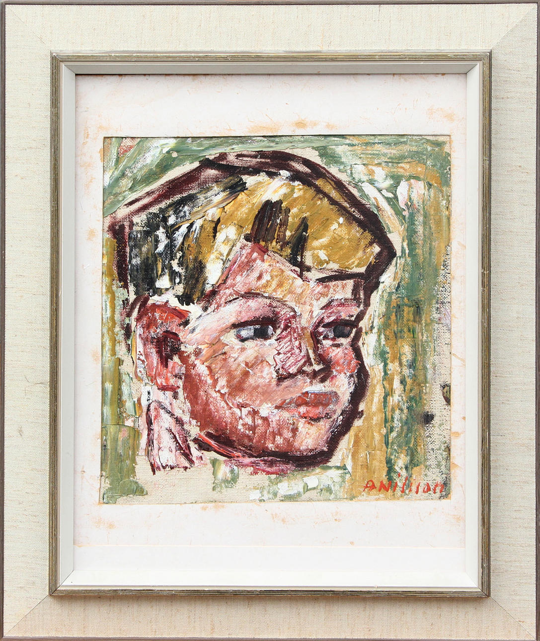 ARVID NILSSON. OIL, on panel, signed.