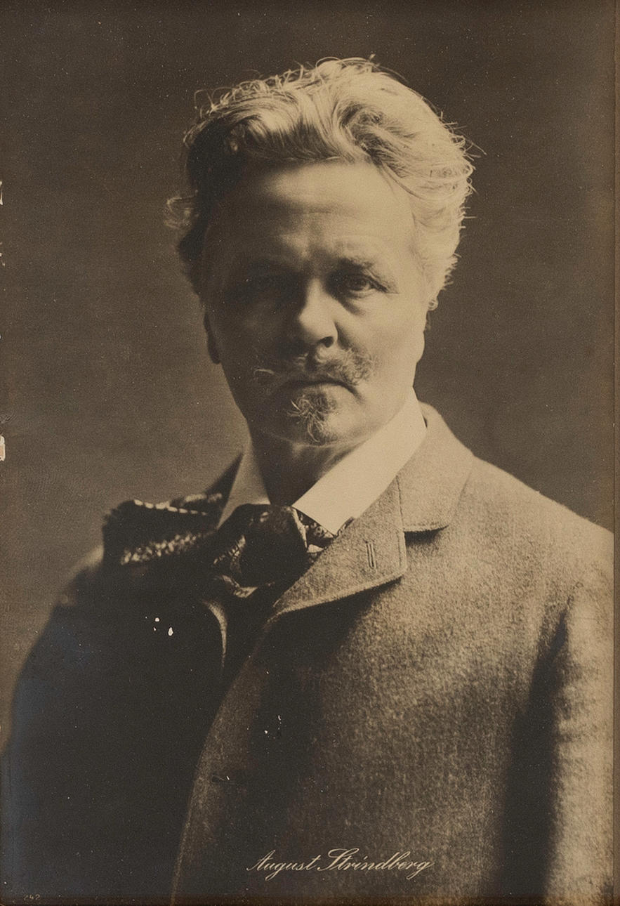 PHOTOGRAPH, August Strindberg.