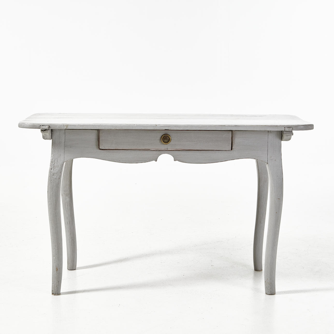 A 17th-century painted rococo desk.