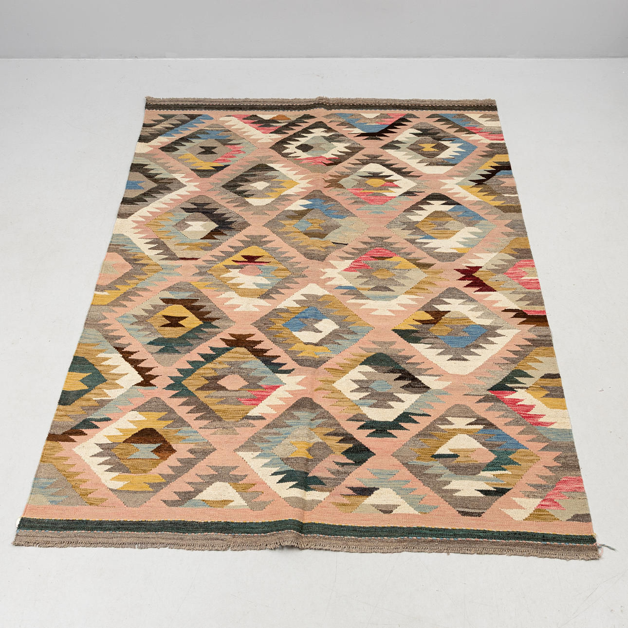 CARPET, Kelim, modern, ca 252x179 cm.