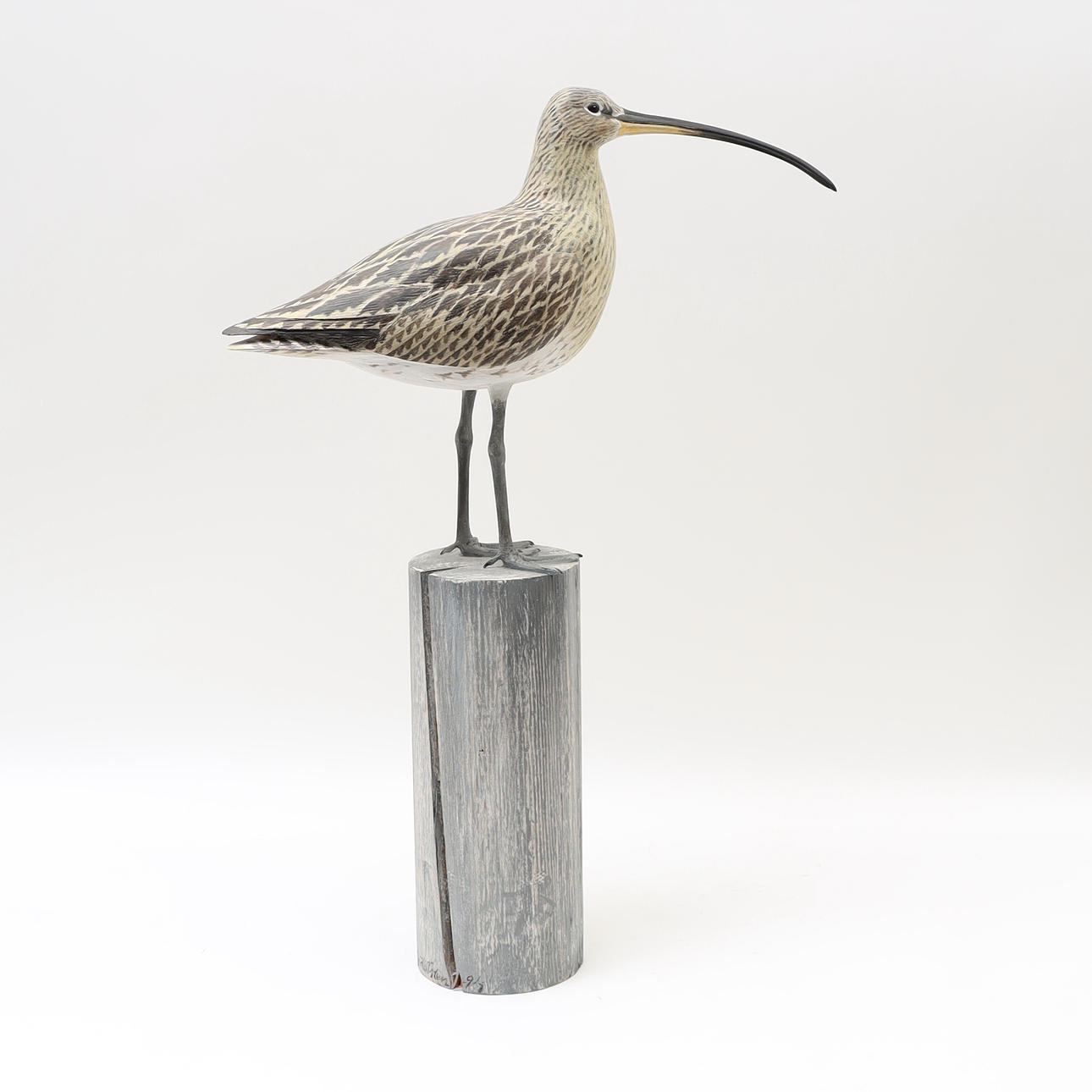 BILLY HELLSTEN. Sculpture, depicting Storspov, Signed and dated 1994.