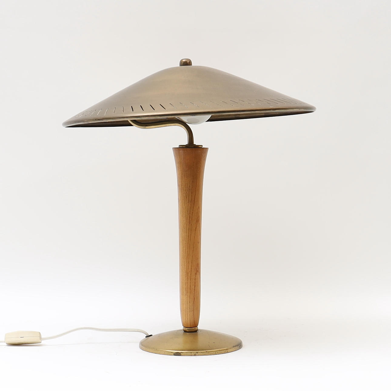 A table lamp, Swedish modern, 1940s.