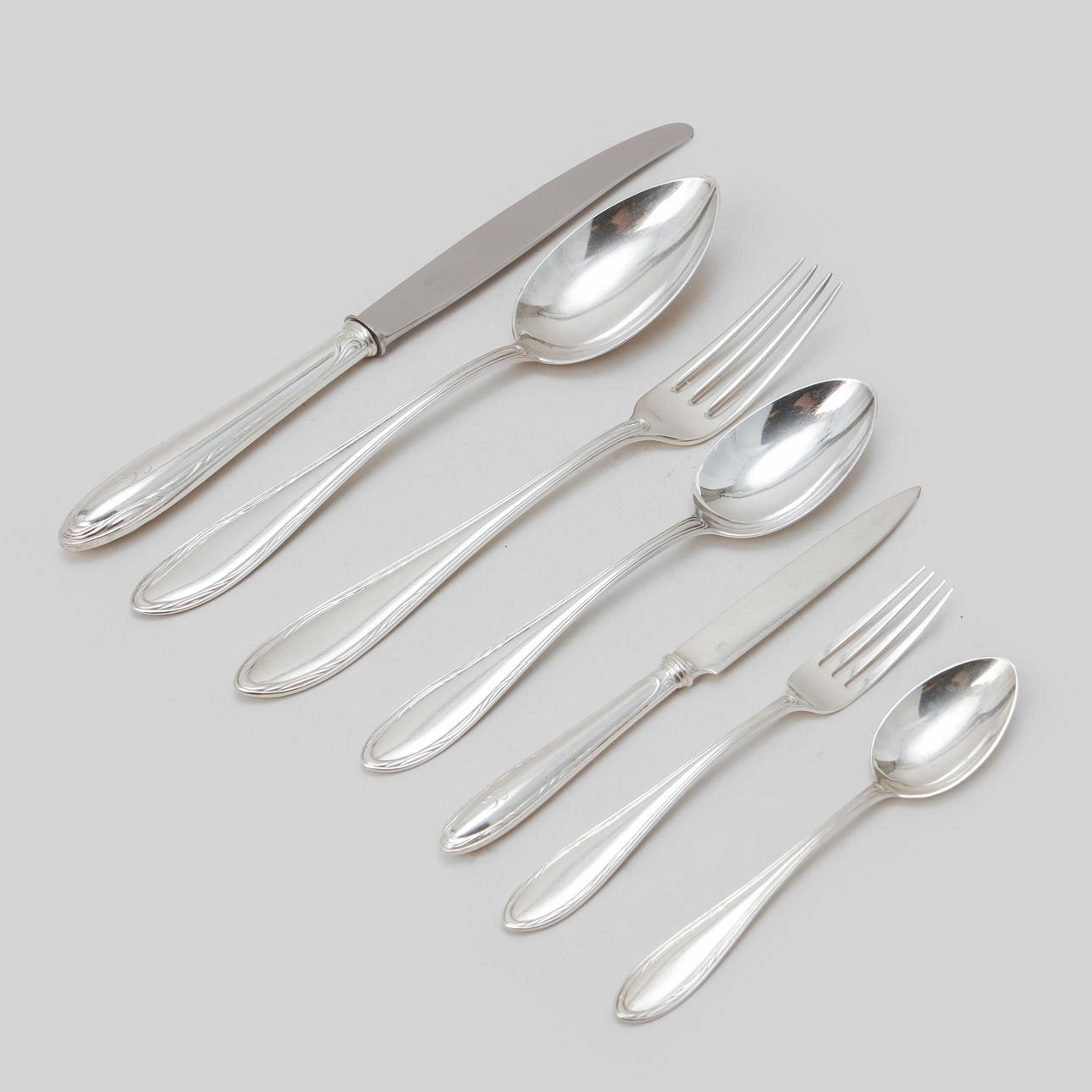 CUTLERY SET, silver, 86 pieces, Karl Andersson. Weight approx. 4110 grams.