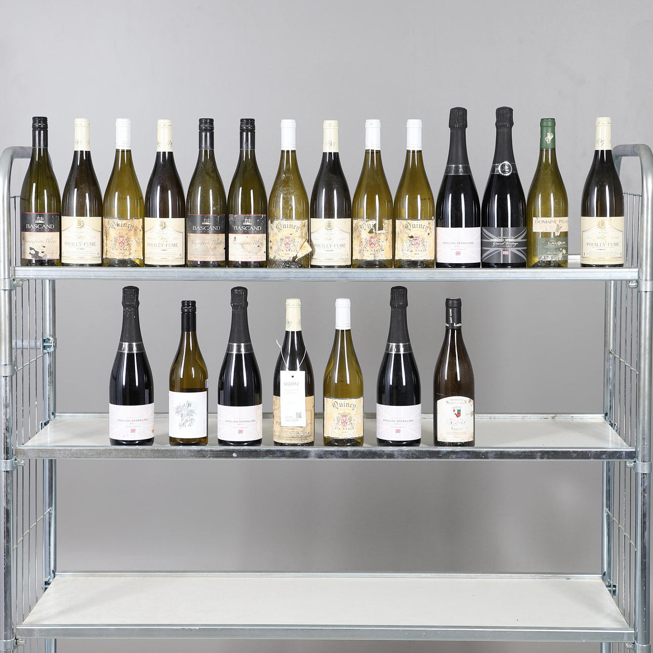 A QUANTITY OF WHITE WINE.